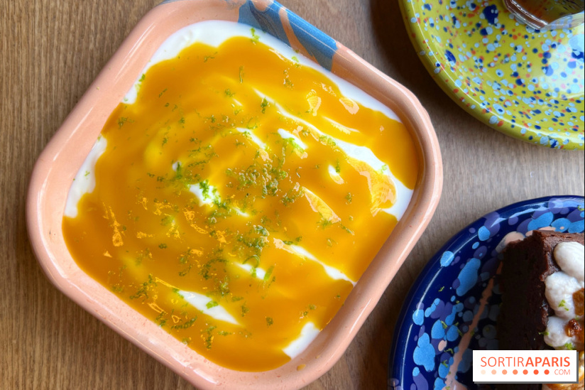 Restaurant Oté - Fromage blanc, mangue