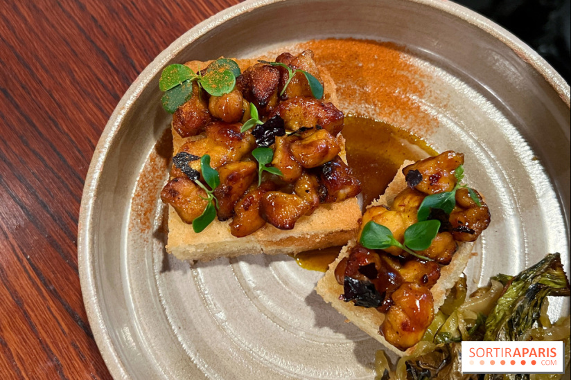 Trâm 130 - Ris de veau laqué sauce charsiu