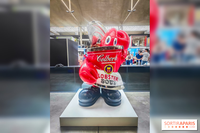 Les homards de l'artiste pop Philip Colbert envahissent la Station F pour une expo gratuite insolite