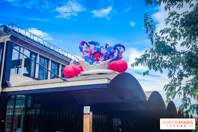 Les homards de l'artiste pop Philip Colbert envahissent la Station F pour une expo gratuite insolite - IMG20240708175549