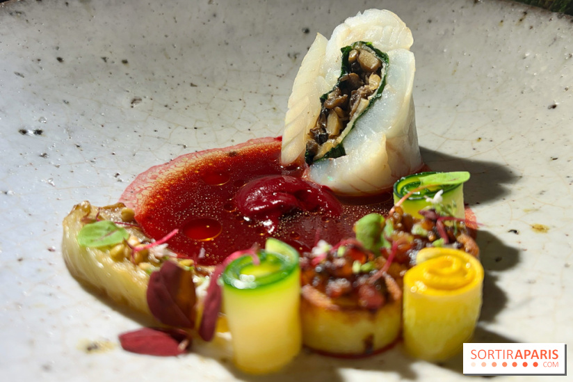 ERH - Turbot, betterave, radis fumé