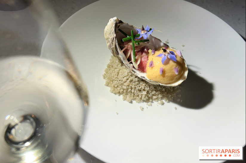 ERH - Huitre poché, wagyu shabu shabu