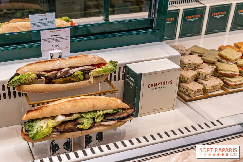 Comptoirs des Deux Magots - café littéraire - take away