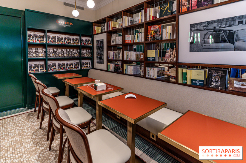 Comptoirs des Deux Magots - café littéraire - take away