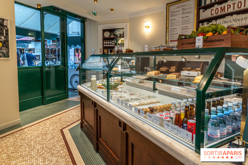 Comptoirs des Deux Magots - café littéraire - take away