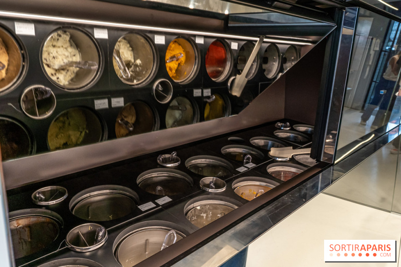 Angiolo, le glacier de Saint-Germain-des-Près - les photos -  bacs de glaces