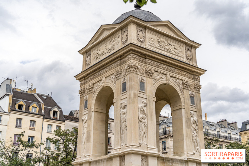 La Fontaine des Innocents restaurée à Paris