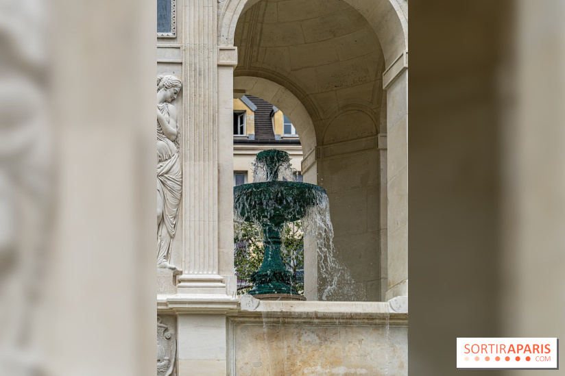 La Fontaine des Innocents restaurée à Paris
