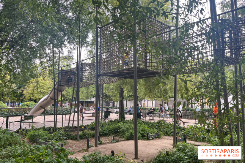 Jardin des Tuileries aires de jeux - nos photos