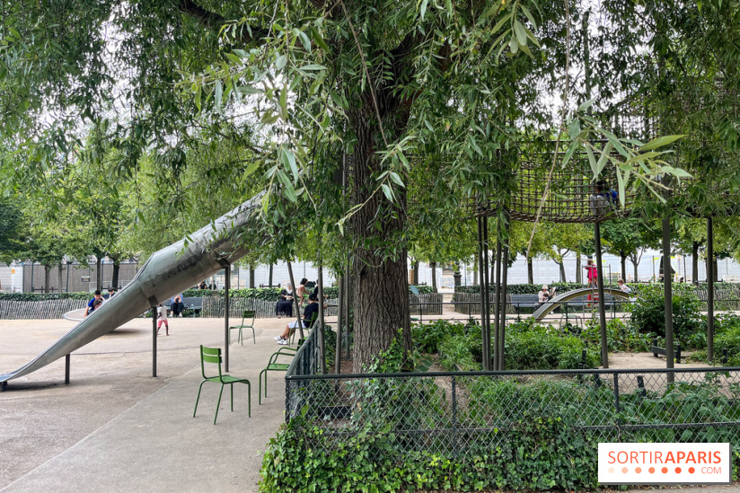 Jardin des Tuileries aires de jeux - nos photos