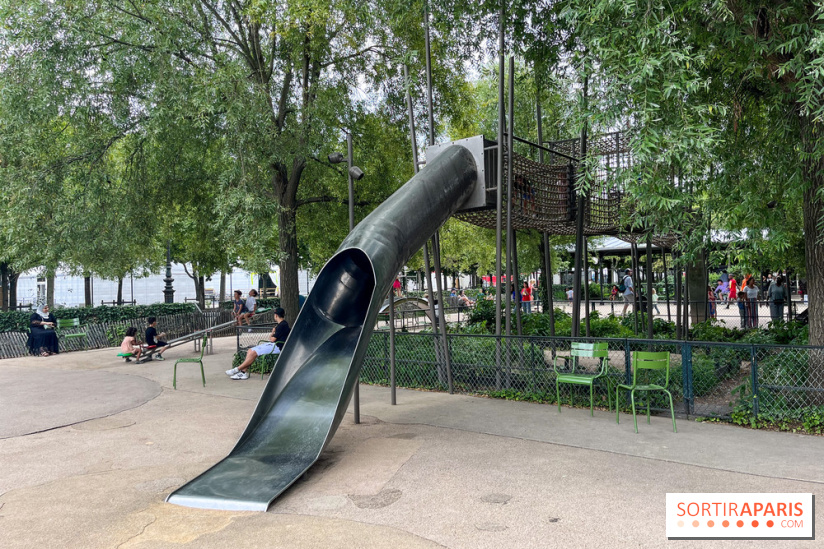 Jardin des Tuileries aires de jeux - nos photos