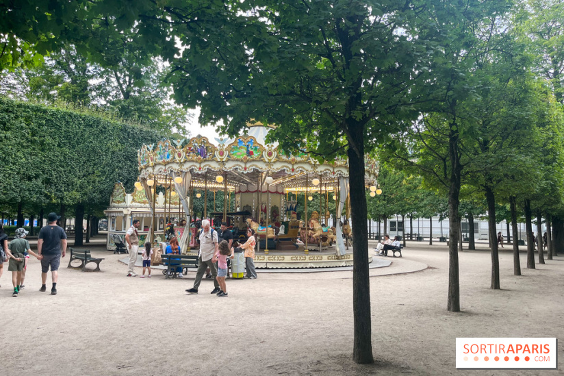 Jardin des Tuileries aires de jeux - nos photos