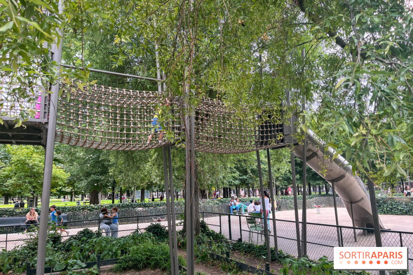 Jardin des Tuileries aires de jeux - nos photos