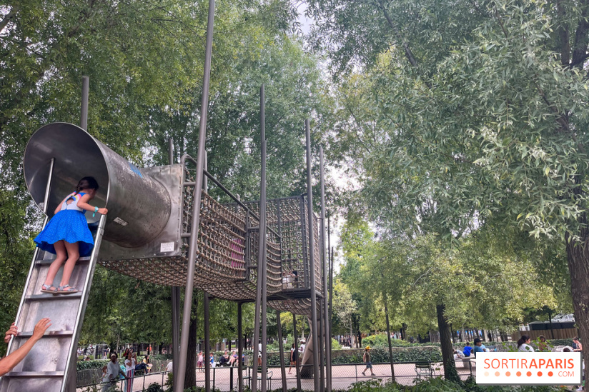 Jardin des Tuileries aires de jeux - nos photos