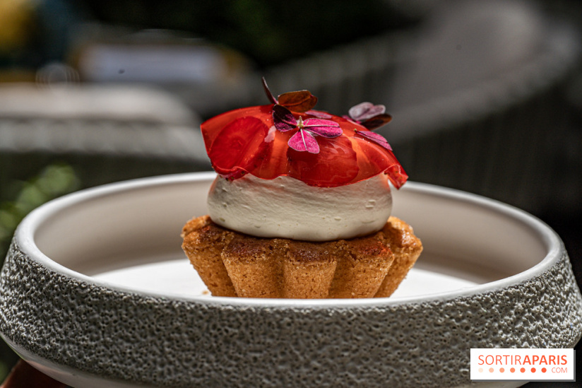 La terrasse cachée du Burgundy pour déjeuner au soleil dans le 8e -  A7C8508
