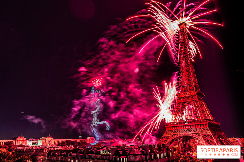 Feu d'artifice du 14 juillet de Paris 2024, les photos 