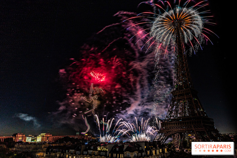Feu d'artifice du 14 juillet de Paris 2024, les photos 