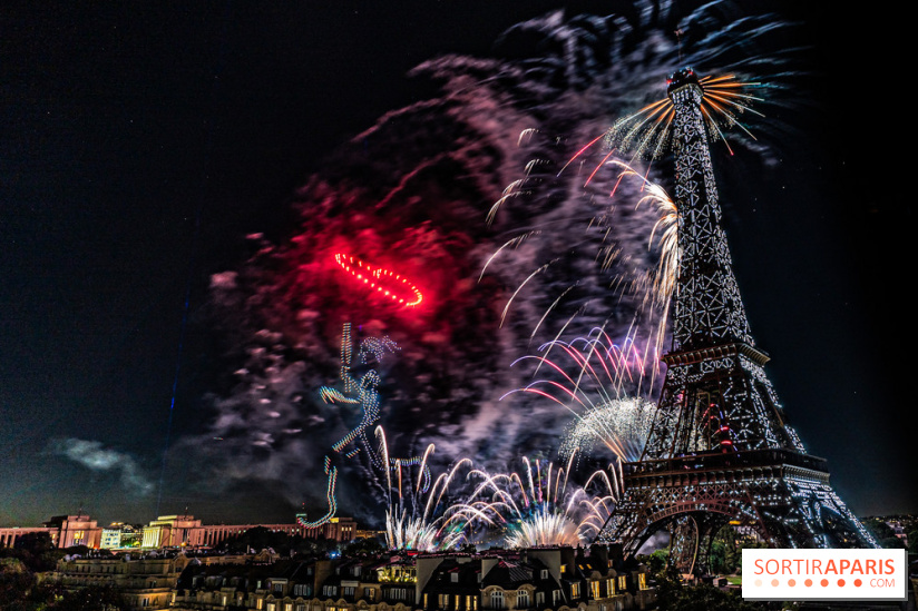Feu d'artifice du 14 juillet de Paris 2024, les photos 