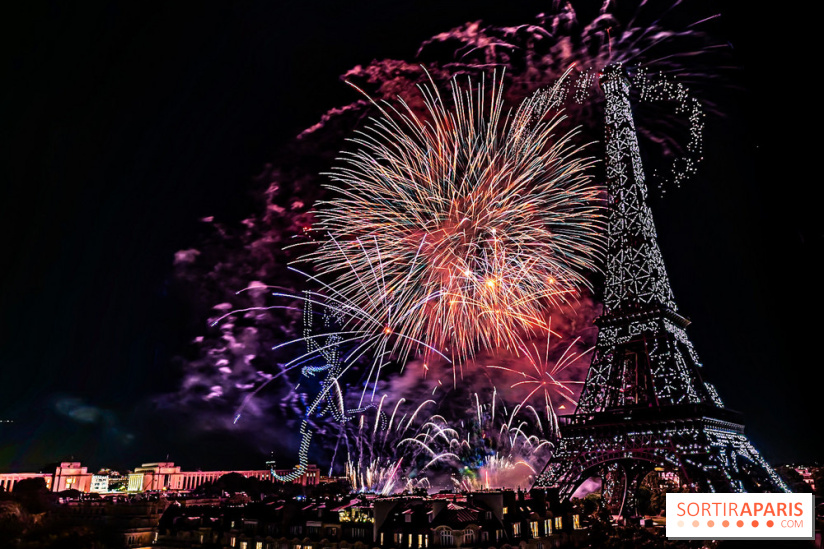 Feu d'artifice du 14 juillet de Paris 2024, les photos 
