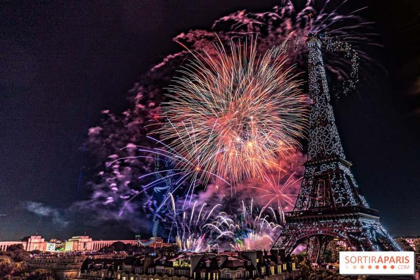 Feu d'artifice du 14 juillet de Paris 2024, les photos 
