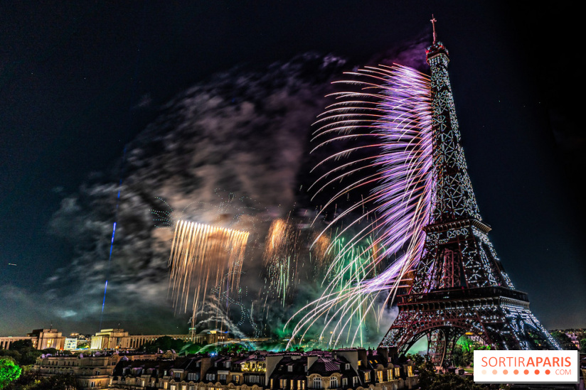 Feu d'artifice du 14 juillet de Paris 2024, les photos 