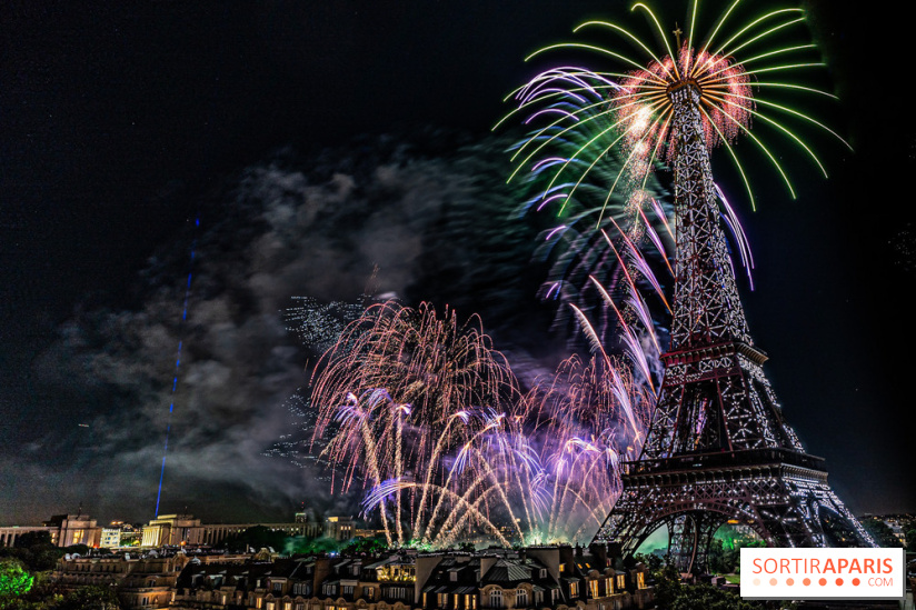 Feu d'artifice du 14 juillet de Paris 2024, les photos 