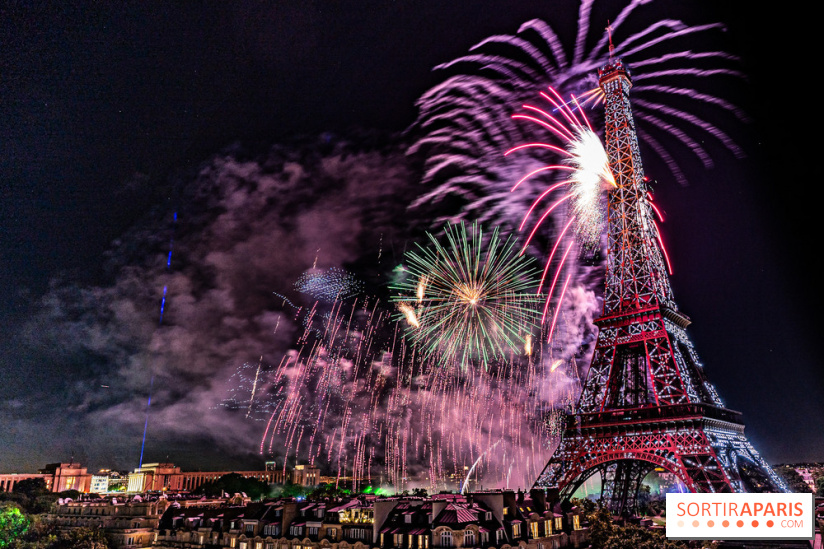 Feu d'artifice du 14 juillet de Paris 2024, les photos 