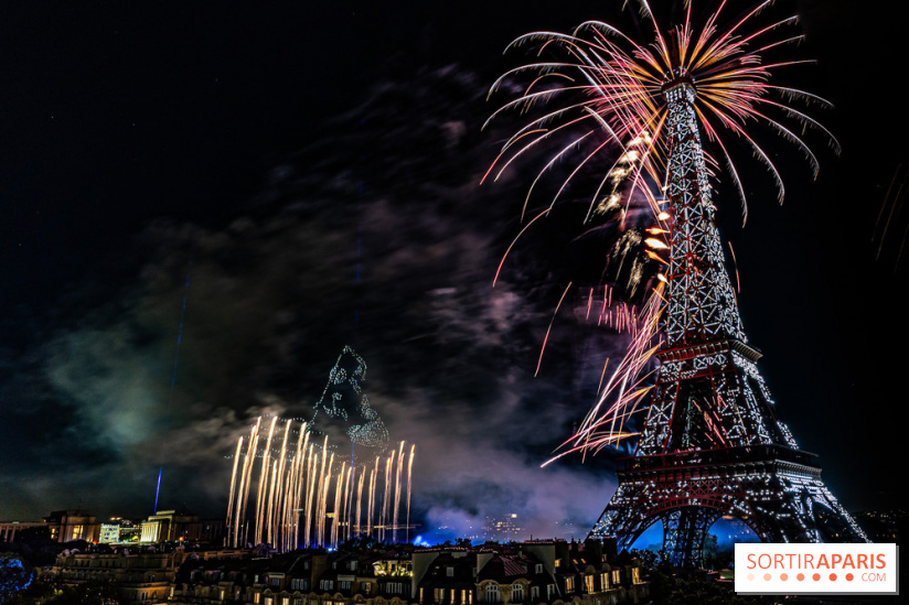 Feu d'artifice du 14 juillet de Paris 2024, les photos 