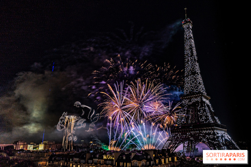 Feu d'artifice du 14 juillet de Paris 2024, les photos 