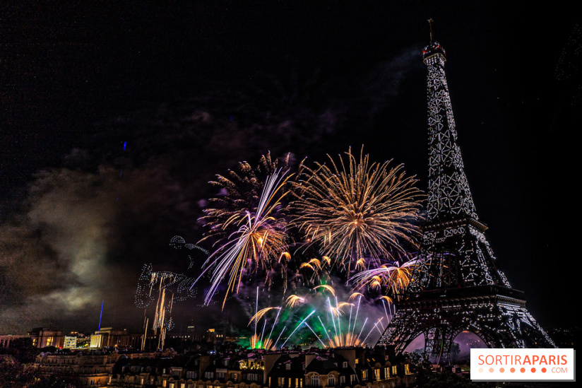 Feu d'artifice du 14 juillet de Paris 2024, les photos 