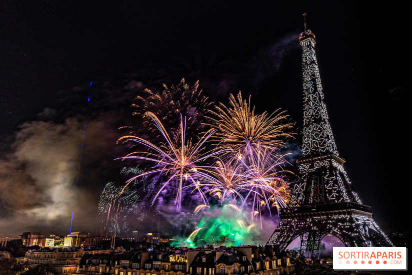 Feu d'artifice du 14 juillet de Paris 2024, les photos 