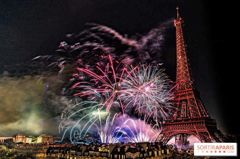 Feu d'artifice du 14 juillet de Paris 2024, les photos 