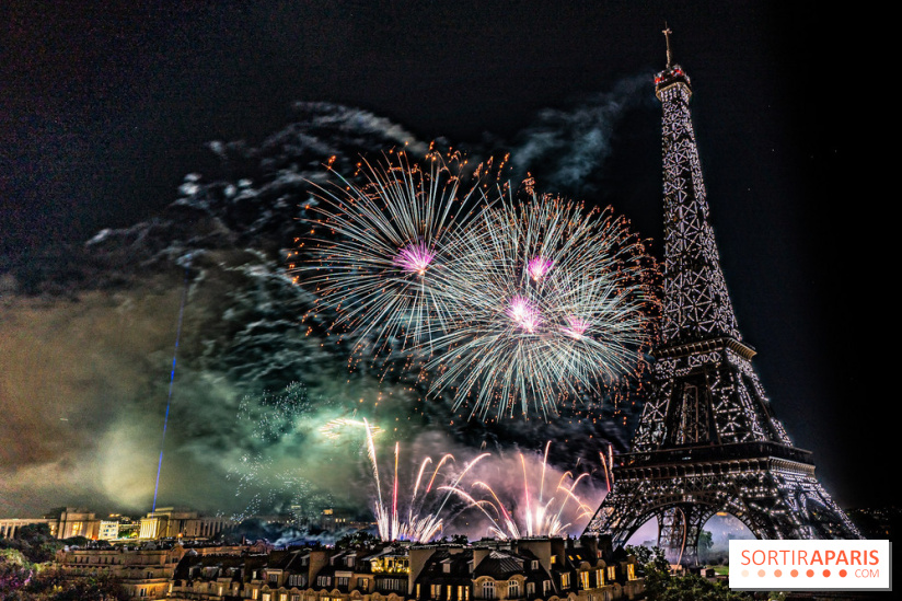 Feu d'artifice du 14 juillet de Paris 2024, les photos 