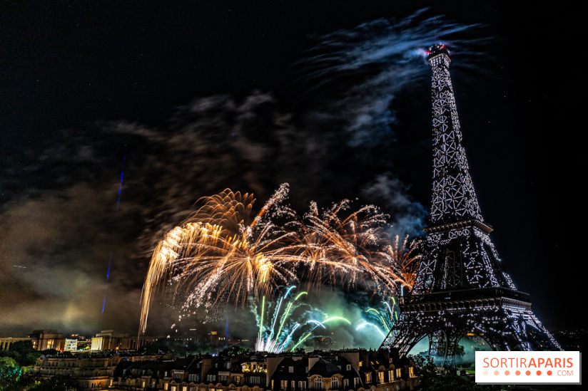 Feu d'artifice du 14 juillet de Paris 2024, les photos 
