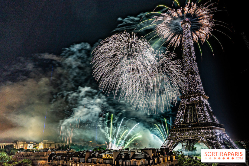 Feu d'artifice du 14 juillet de Paris 2024, les photos 