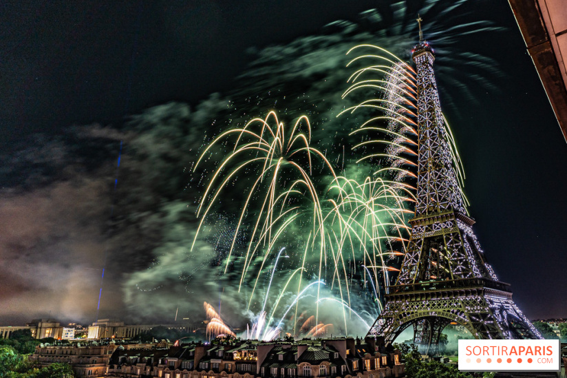 Feu d'artifice du 14 juillet de Paris 2024, les photos 