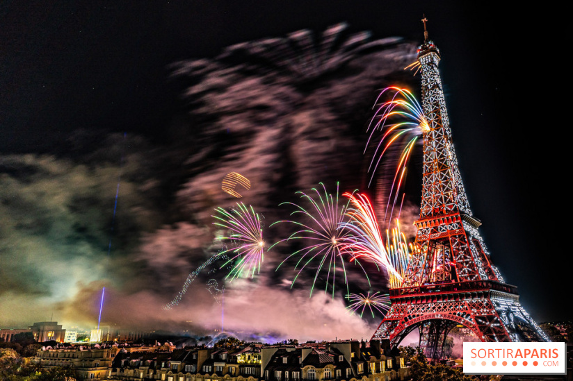 Feu d'artifice du 14 juillet de Paris 2024, les photos 