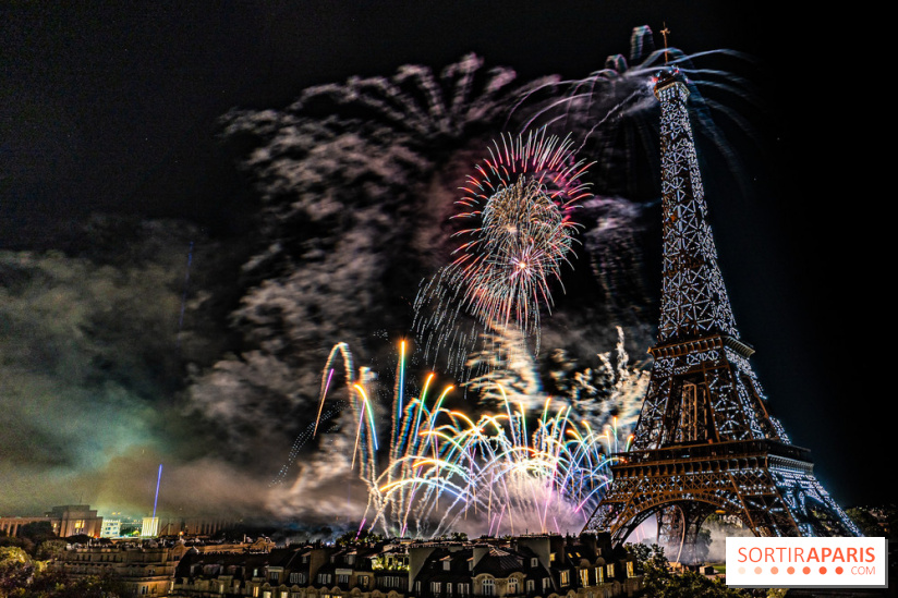 Feu d'artifice du 14 juillet de Paris 2024, les photos 