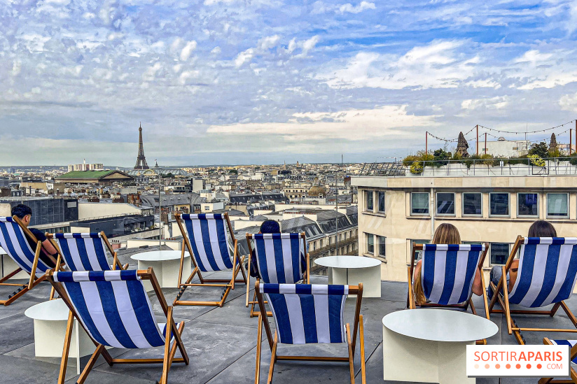AMI Paris aux Galeries Lafayette Haussmann : pop ups, glacier et crêperie AMI par Julien Sebbag