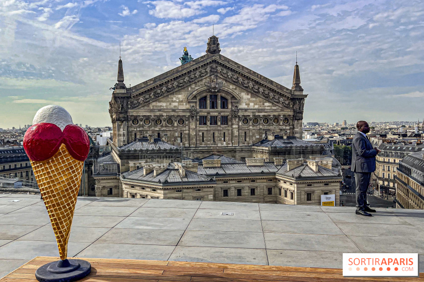 AMI Paris aux Galeries Lafayette Haussmann : pop ups, glacier et crêperie AMI par Julien Sebbag - image00075