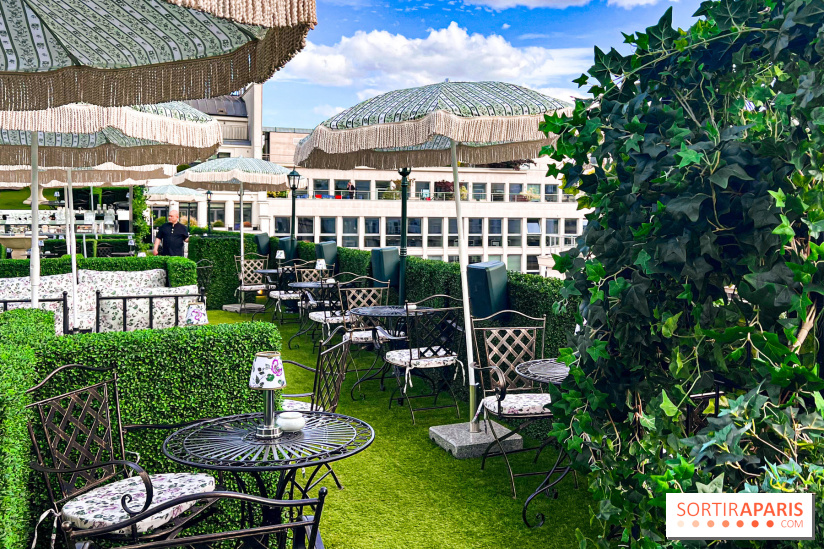 Le Marta, le bar à cocktails perché sur le rooftop de l'Hôtel Barrière Fouquet's Paris tout l'été