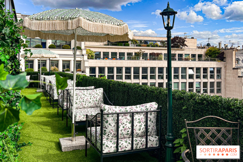 Le Marta, le bar à cocktails perché sur le rooftop de l'Hôtel Barrière Fouquet's Paris tout l'été
