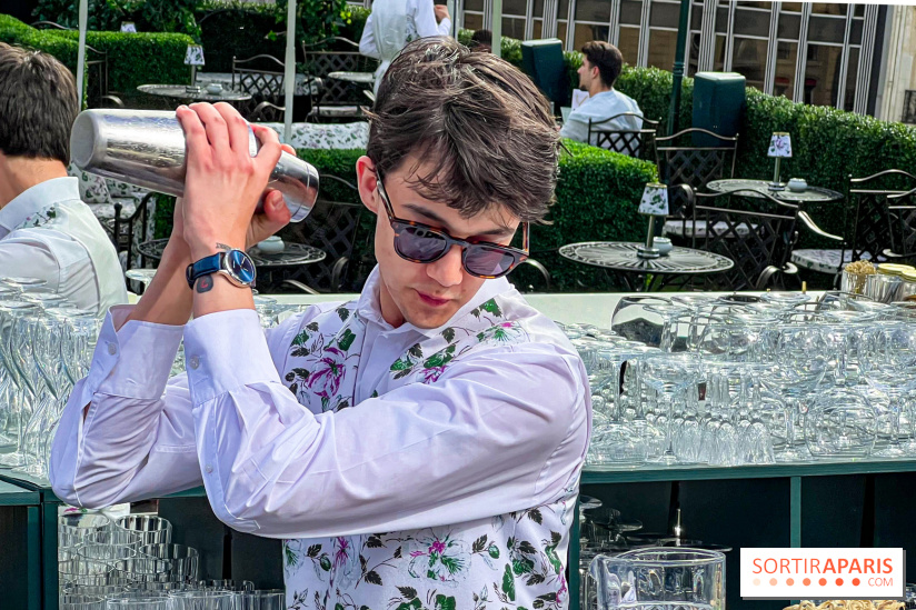 Le Marta, le bar à cocktails perché sur le rooftop de l'Hôtel Barrière Fouquet's Paris tout l'été