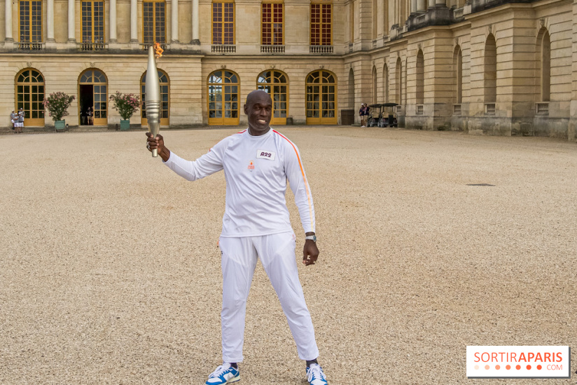 JO Paris 2024 : Les porteurs et relais de la flamme à Versailles -  Steve Toussaint