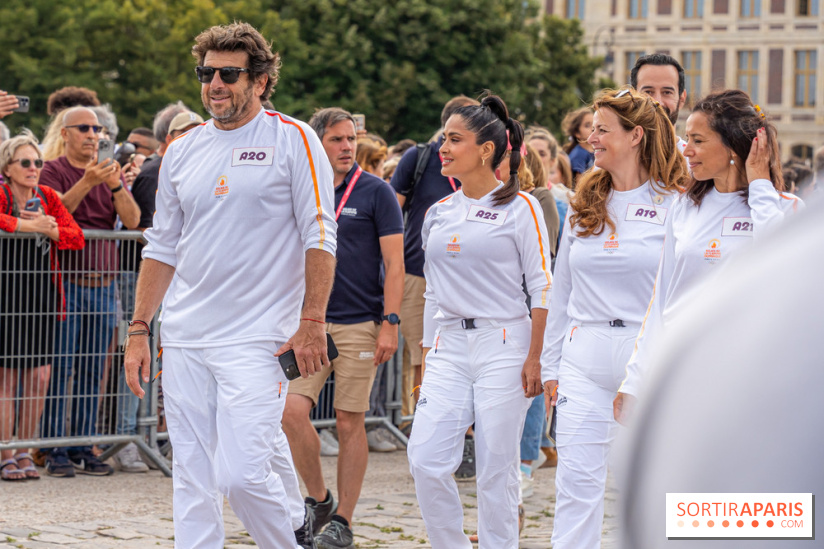 JO Paris 2024 : Les porteurs et relais de la flamme à Versailles