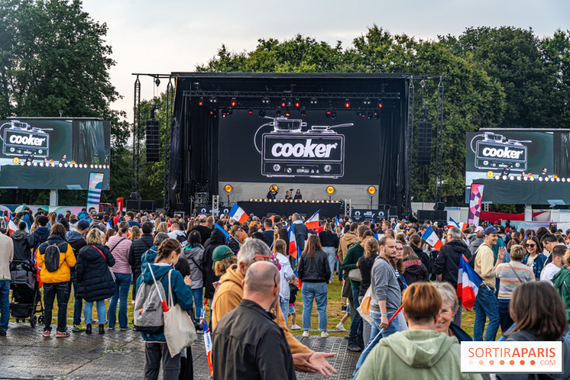 La Fan zone de Saint-Quentin en Yveli!nes, soirée Ofenbach et drones -  A7C0340