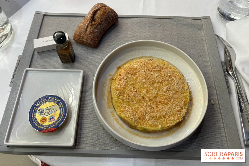 Restaurant Air France  - le plat