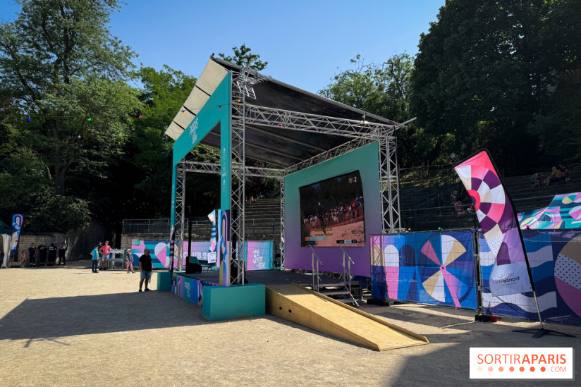 JO Paris 2024 : Fan zone Arènes de Lutèce