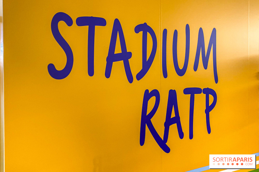 JO de Paris 2024 : animations sportives Stadium RATP à la station Auber - IMG 9266