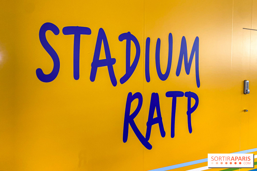 JO de Paris 2024 : animations sportives Stadium RATP à la station Auber - IMG 9268